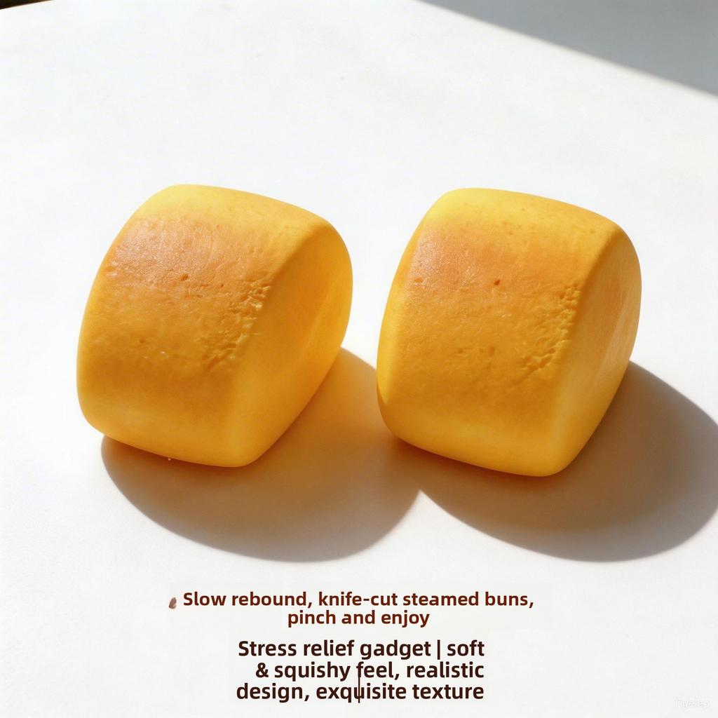 Butter Squishy Toy, Slow Rising Squishy Butter Squeeze Sensory Toy for Adults To Alleviate Anxiety and Reduce Stress