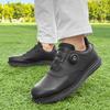 Profesionální pánské golfové boty Prodyšné Pohodlné Sportovní tenisky Protiskluzové Prodyšné Kožené Tréninkové boty Velká velikost 39-48