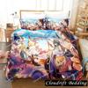 Set Biancheria da Letto 3D Fashion THE OVERLORD Set Copripiumino Con Federe Singolo Matrimoniale Queen King Biancheria da Letto personalizzabile