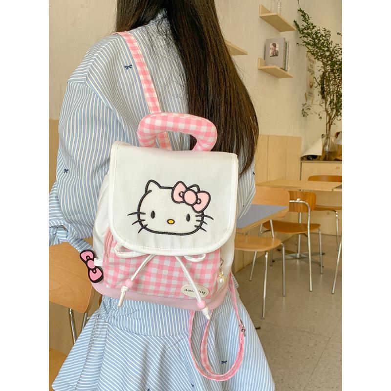 Roter Mimi Leichter Cartoon Mini Rucksack für Mädchen