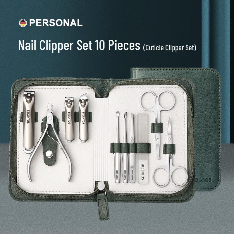 Luxury Men's Multifunctional Nail Clipper & Trimming Set