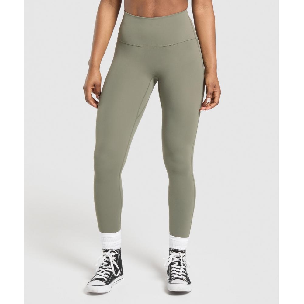 

Gymshark Legacy Logo Leggings Base Green B7a4e Ech1 XS
