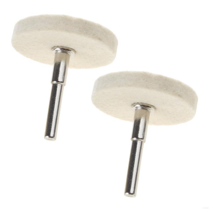   2in Compressed Wool Fabric Disc Polishing Pads for Polishing Round Rotating Tool