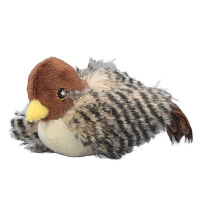 Cat Toy Interactive Electric Cat Chasing Toy Soft Plush Anxiety Reduction Squeaky Cat Toy for Home