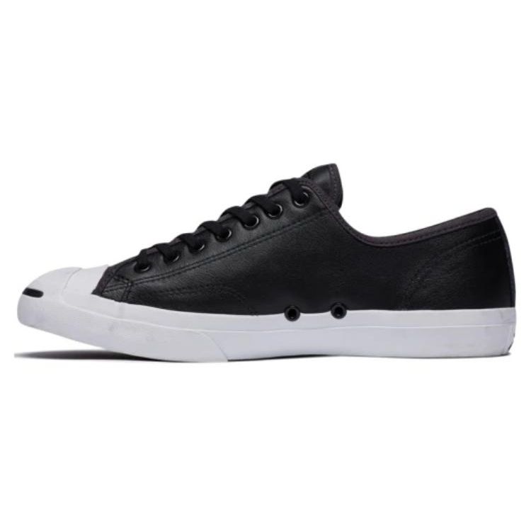 Converse Jack Purcell Comfortable Non-Slip Durable Low-Top Skate Shoes Unisex Sneakers Black 161639C