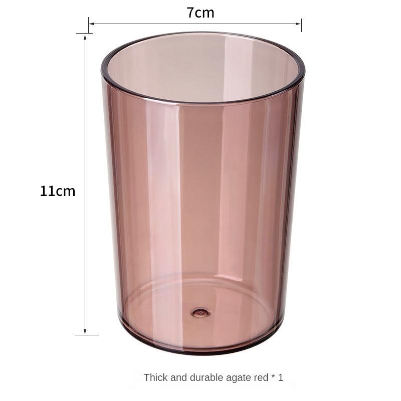 

Портативный стакан для зубной щетки, четыре цвета, удобная ручка, 64 г, умывальник/окружающий стакан для ополаскивателя полости рта, большая емкость, материал Ps