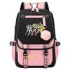 Neuer Anime Sailor Moon USB-Schulrucksack für Teenager, Damen- und Herrenmodell, Gurtband-Klapprucksack