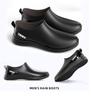 Men's Low-Top Slip-On Anti-Slip Rain Boots
