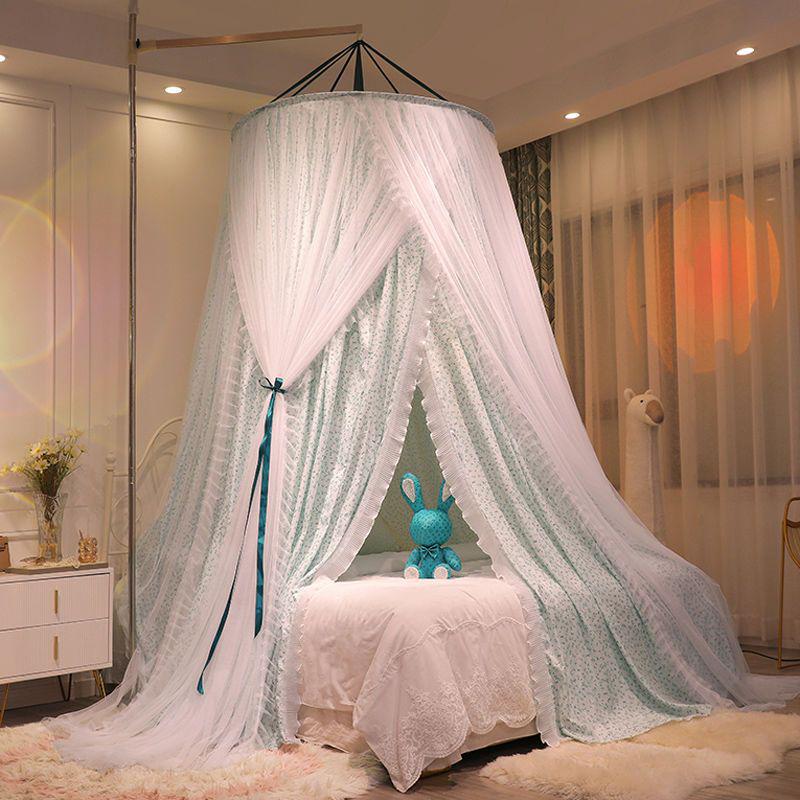 Princess Style Hanging Mosquito Net: Dustproof, Light-Blocking Dome Bed Canopy, Easy Installation
