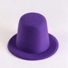 New Small Miniature Top Hat Gothic Lolita Embryos Diy Craft Hats Formal Holiday Bottle Covers Snowman Costume Accessories Party