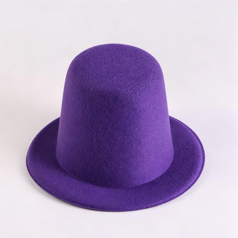 New Small Miniature Top Hat Gothic Lolita Embryos Diy Craft Hats Formal Holiday Bottle Covers Snowman Costume Accessories Party