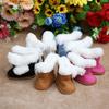 Winter Children Doll  Accessories Mini Shoes Snow Boots 18 Inch Doll Plush Shoes