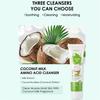 Men's and Women's Amino Acid VC Cleansing, Moisturizing and Oil Control Soothing Gentle Deep Cleansing Makeup Remover Cleanser Skin Care Products
