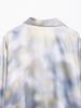 TAOP&ZA Women's Tie-Dye Silk Satin Long Sleeve Shirt and Midi Skirt Set - Spring/Summer Fashion