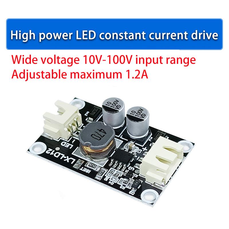 High-Power DC 10V-100V LED Driver Transformer Drivers Module Constant Current Module Control Board for LED Light