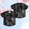 Nuova Maglia da Baseball BTS World Tour 2026, Stampa Marmo Tie Dye Essenziale per i Fan Abbinamento Familiare
