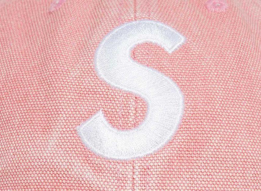 Supreme Pigment S Logo 6-Panel Bright Pink