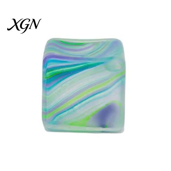 Stress Relief Gadget Marble Pattern Cube Toy Anxiety Flow Texture Egg Office Desk Reliever Squeeze Sensory Slow Rebound TPR Decompression
