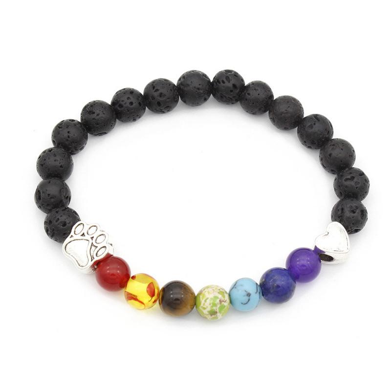 Trendy European & American Pulse Dog Paw Wheel Bracelet Bangle—Hot New Ornament in Stock
