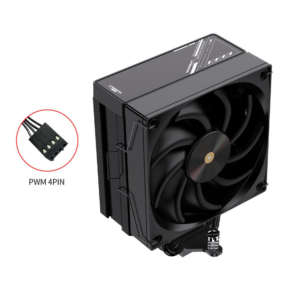 

four copper tube CPU fan desktop computer silent AMD air cooling cpu radiator chassis air cooling