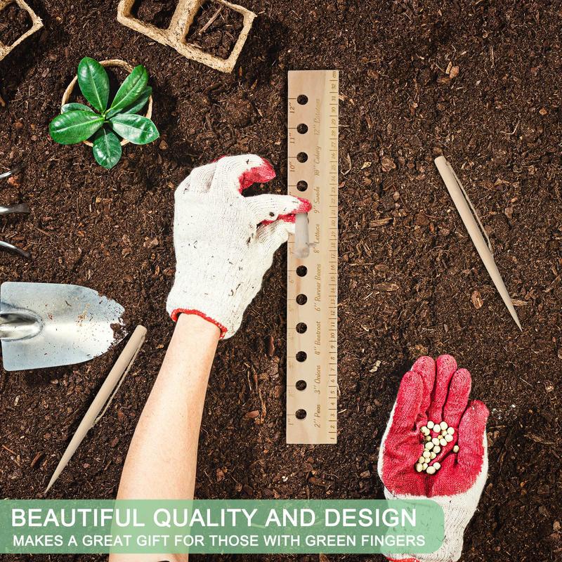 Vegetable Spacing Ruler Precise Planting Template Tool Reusable Gardening Seeder Tool Gardening Accessories for Vegetable Garden