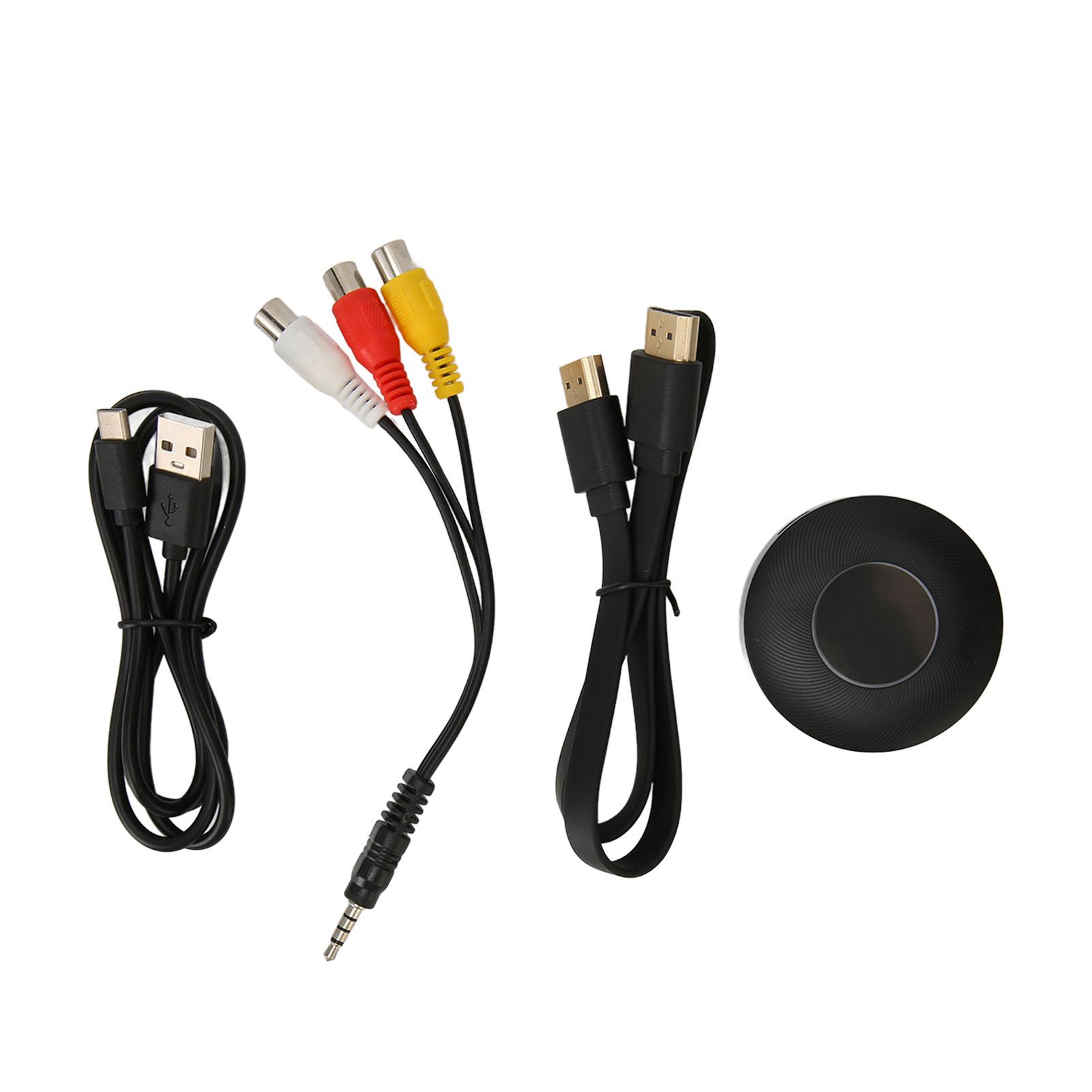 

Бездротовий адаптер дисплея Підтримка AV HD Мультимедійний інтерфейс 4K HD 2.4 5 ГГц WiFi Дисплейний донгл для