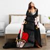 Warm Blanket Airplane Travel B-Bettys Boops Bedding Throws  Flannel Bedspread For Home Decor Graphic Sofa Bed Cover