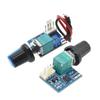 Single Output 12V 4Pin PWM Fan Speed Regulator Low Power Fan Speed Controller for PC Cooling Featuring Rotary Knob