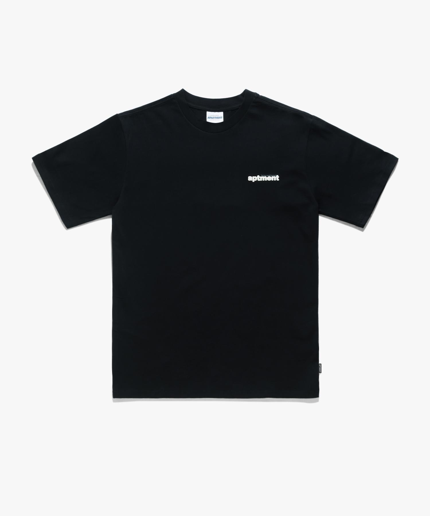 Apartment Newthing Half Sleeve - Black Black/L