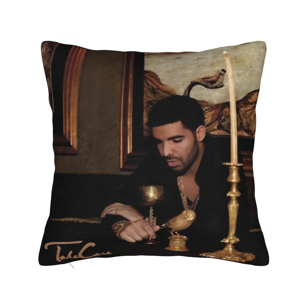 Pillow Cover D-drake meme   Vintage Pillow Case For Chair Sofa Home Decor Pillowcases