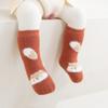 Kids Winter Thicken Socks Baby Skidproof Floor Socks Boy Girls Cartoon Cotton Terry Warm Non-Slip Newborn Tube Socks