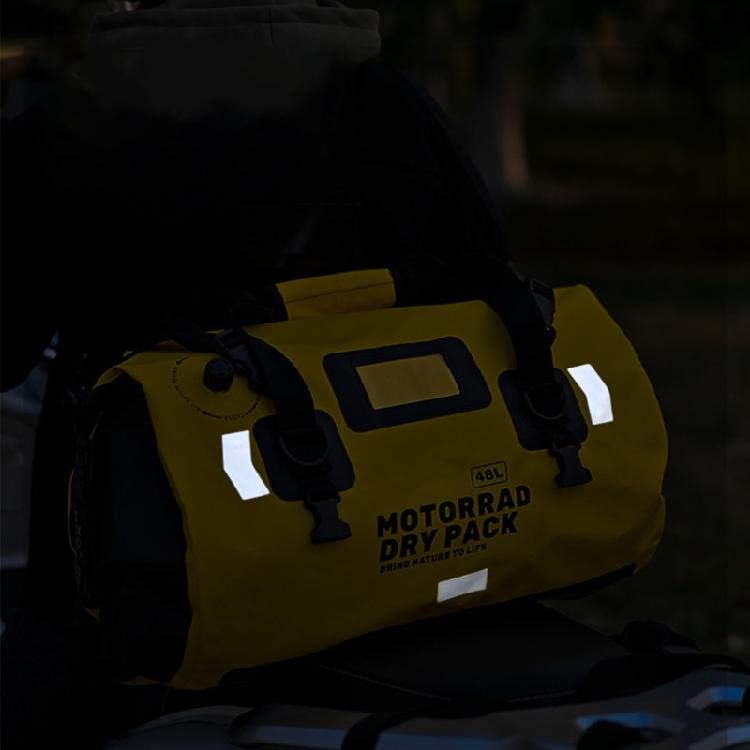 Large Capacity Motorbike Luggage Backpack Motorcycle Seats Bag Waterproofs Motorbike Tail Duffle Bag for Outdoor Travel