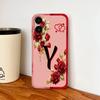 For iPhone 17 Pro Max 17 Air Phone Cover Flower Name Letters High Quality Case For iPhone17 Soft Silicone Shockproof Housing