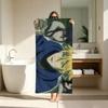 Cyberpunk Anime D-Demon Lord2099 Towel Microfiber soft Beach Towel for Travel Fitness Sauna Bathing Camping