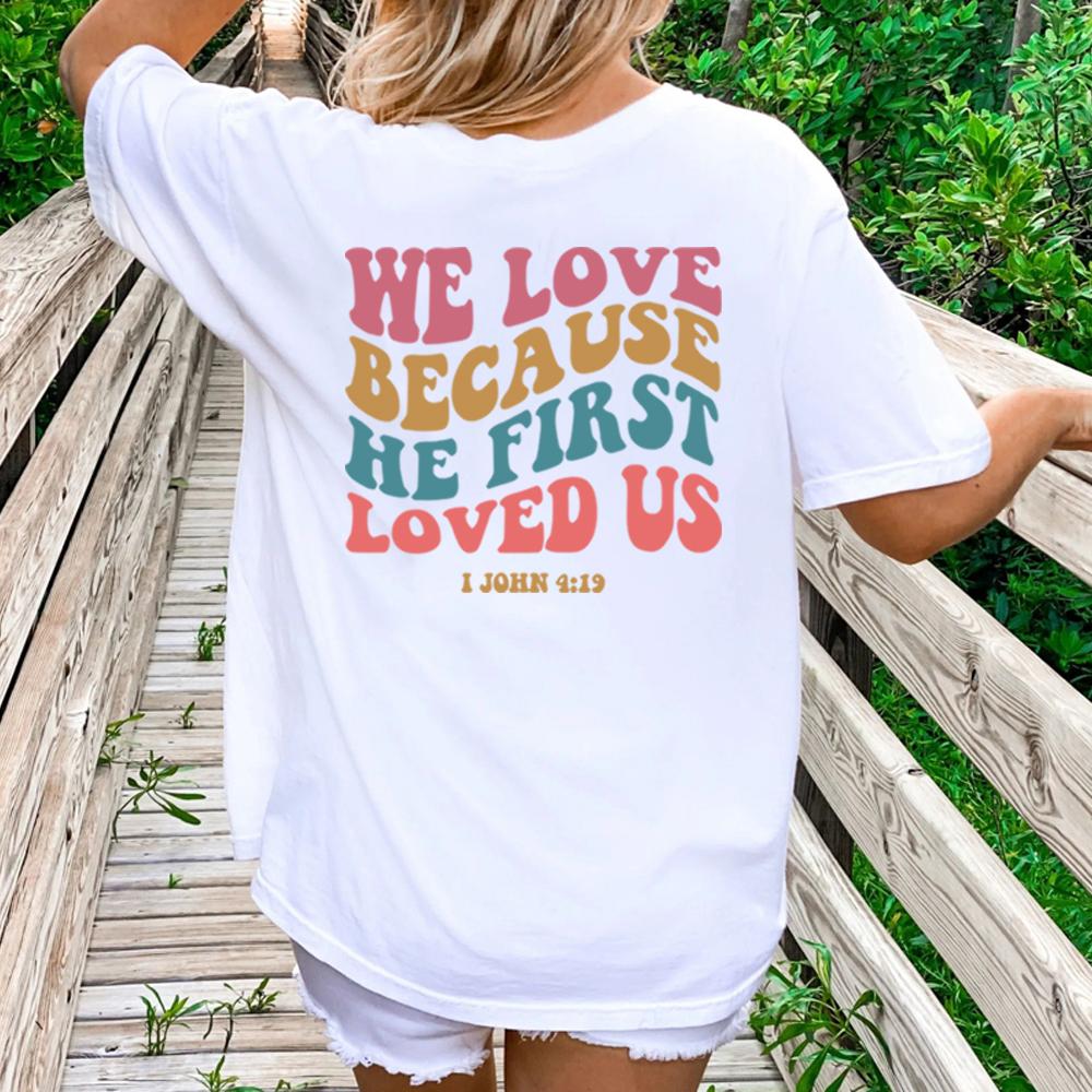 Women Religious Christian Tshirt Trendy Faith Shirt Vintage Aesthetic Christian Bible Verse Y2k Top Short Sleeve Summer Tshirt