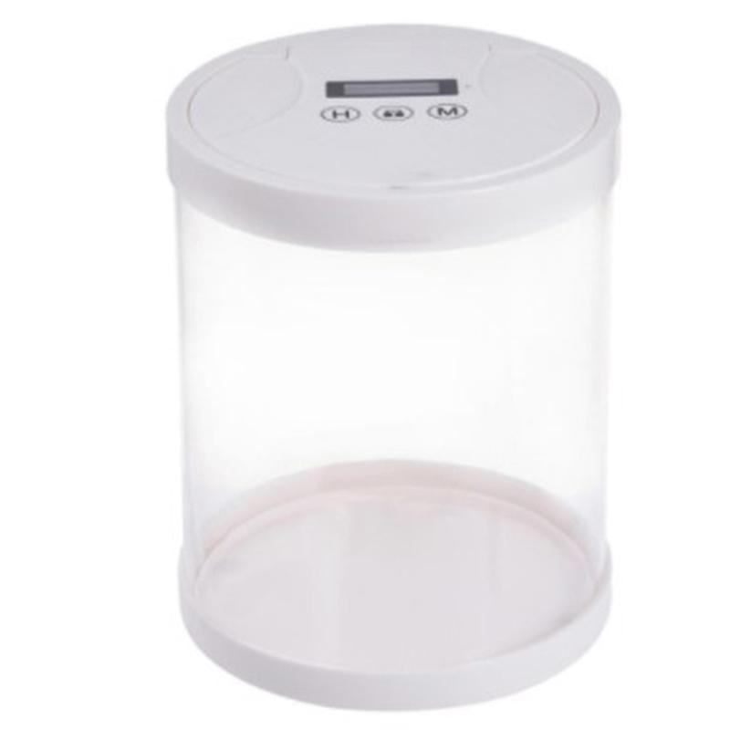 

Электронный ящик для блокировки времени, контейнер для блокировки таймера, многофункциональный ящик для блокировки времени, ящик белый