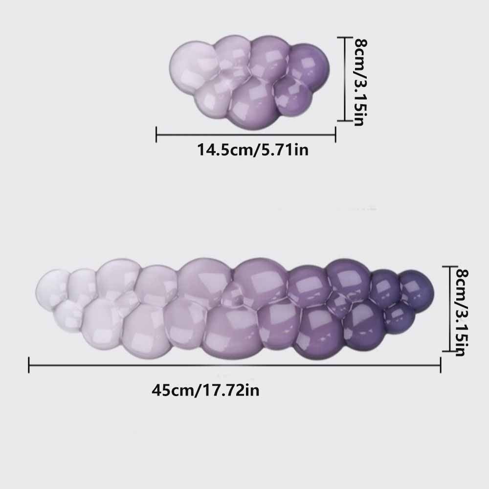 Handgelenkstütze Cloud Handgelenkauflage Rutschfeste Tastatur-Handgelenkauflage Mauspad Maus-Handgelenkauflage Computertisch