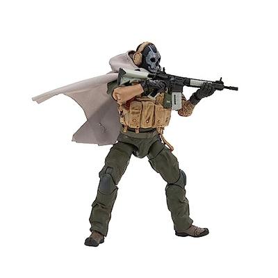 Call of Duty Ghost (Jawbone) - 6.5-inch Articulated Figure with Interchangeable Hands and Weapon Accessories