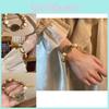 Wood Milky Exquisite Bead Mountain Ghost Flower Bracelet For Women Fashionable