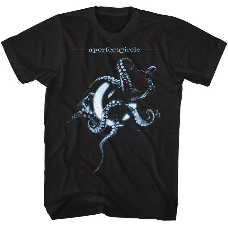 

A Perfect Circle Band Tour octopus Black Cotton Full Size S-5XL SS922 Unisex T-Shirt XL