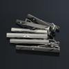 Stylish Classical Fashion Tone Pin Metal Men Multi Style Silver Dress Shirt Necktie Bar Clip Clasp