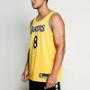 Nike NBA Los Angeles Lakers Icon Edition Kobe Bryant Swingman Jersey Amarillo/Purple/White Men Streetwear AV1229-728