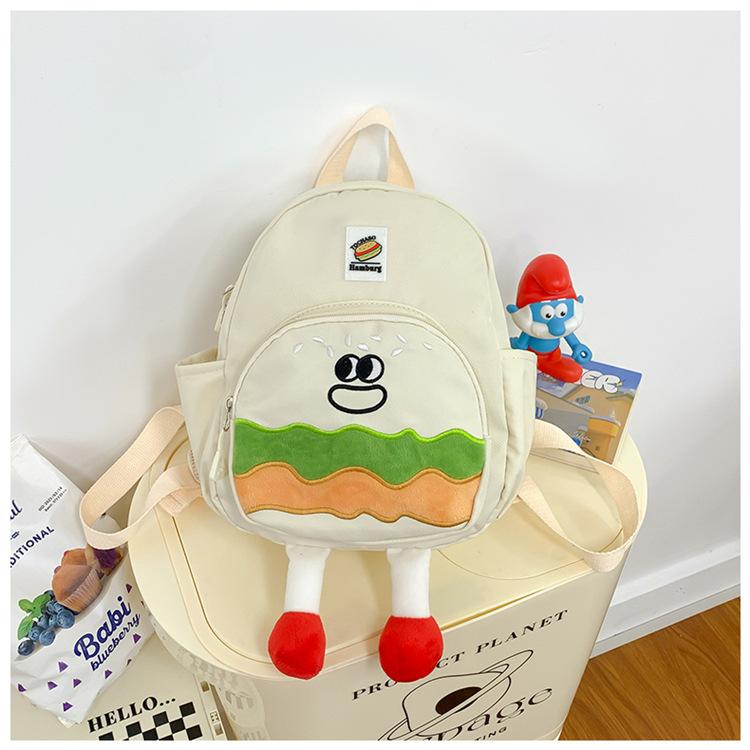 School Bag Fashion Trend High Value Bag Girl Cute Foreign Style Small School Bag Boy Casual Backpack