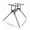 Fishing Rod Tripod Stand Adjustable Foldable for Anglers, Carp