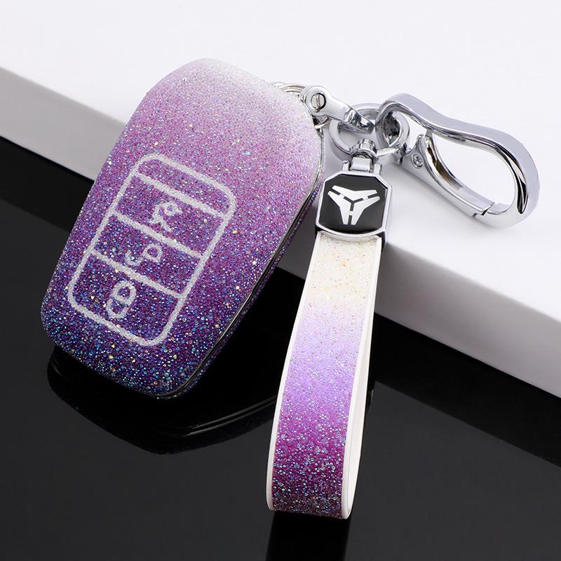 Toyota Car Key Case for Highlander, Camry, Corolla, Venza, Levin, Asian Dragon - Men’s Shell Buckle Bag