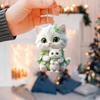 Blue Acrylic Unique Cat Car Hanging Accessory For Distinctive Automobile Decoration