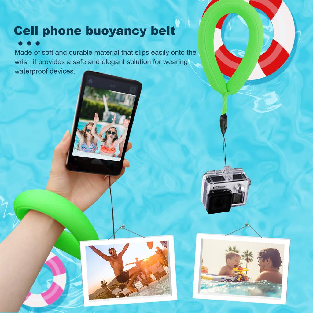 Camera Buoyancy Wrist Strap Universal Underwater Wrist Straps Portable Camera Hand Grip Lanyard Swimming Accessories