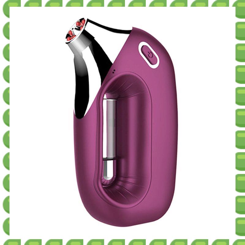 

A04V Facial Hydrating Device Electric High Pressure Nano Sprayer Portable Mini Oxygen Cylinder Red червоний