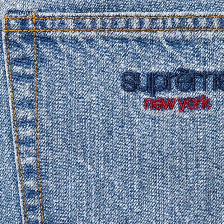 Supreme Baggy Jeans (25FW) Gewaschenes Indigo