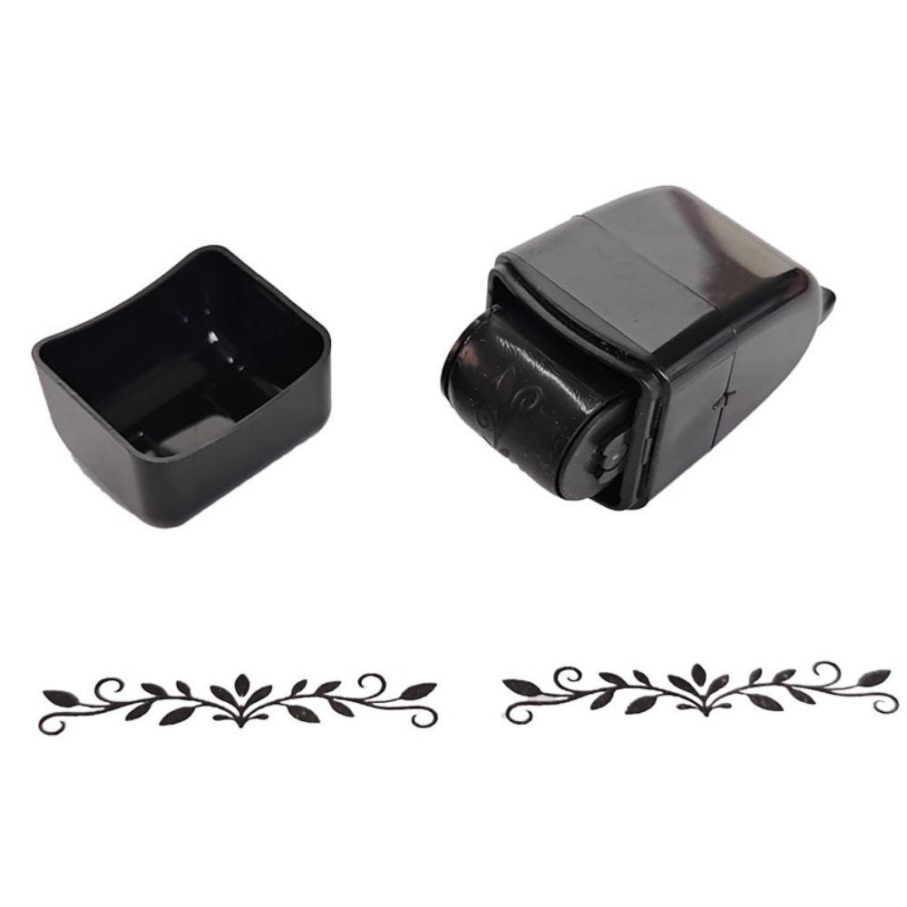 

DIY Handcraft Lace Rolling Stamp Score Printing Painting Graffiti Gifts Toy Diary Album чёрный